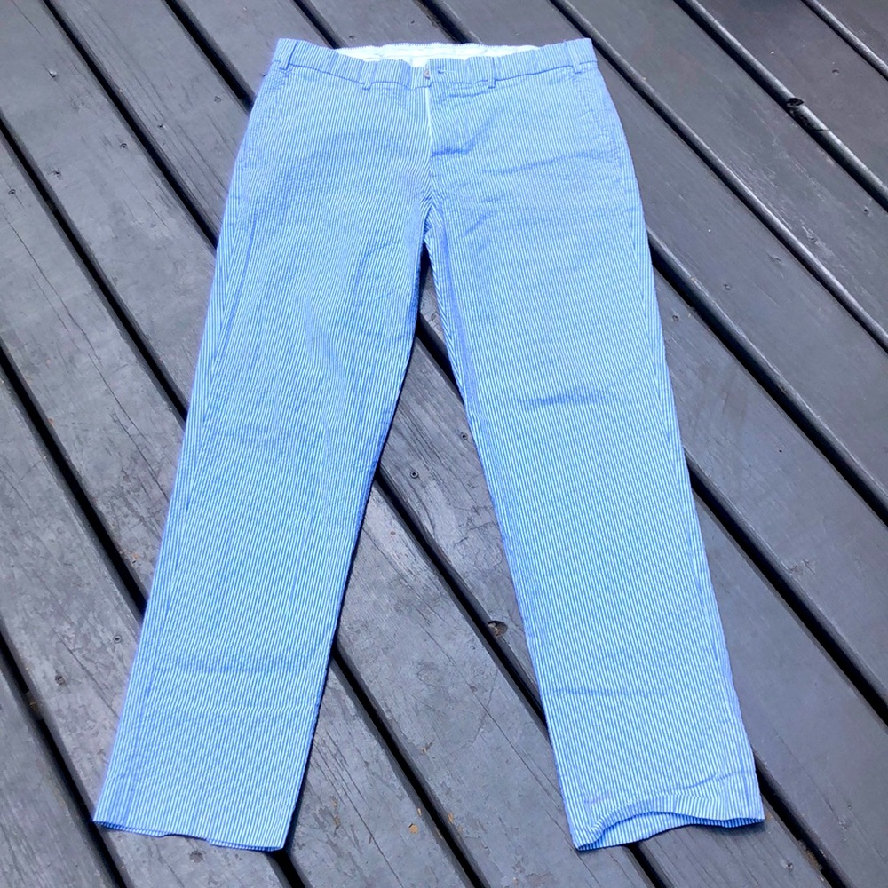 Men’s Pinstriped Pants